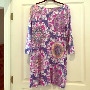 Lilly Pulitzer 3/4 length sleeve day dress